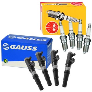 Kit Bobina Gauss + Vela NGK Livina 1.6 16V 2009 a 2014 Flex em Oferta na Shopee