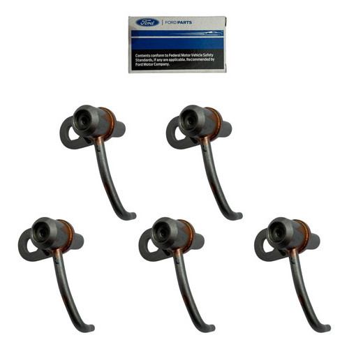 Kit 5 Válvula Pistão Óleo Motor Jetcooler Ranger 3.2 Diesel