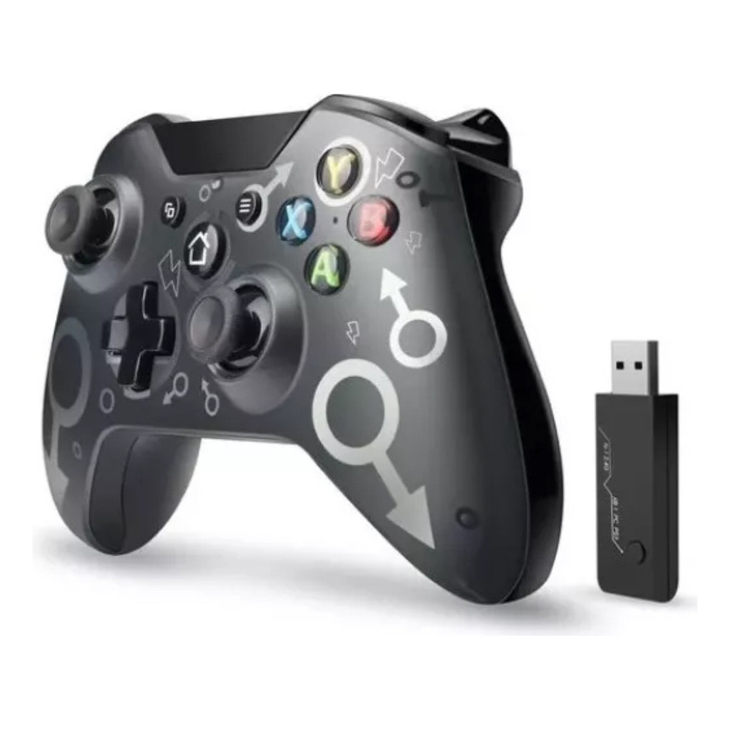 Controle Para Xbox One Pc Ps3 Wireless Joystick