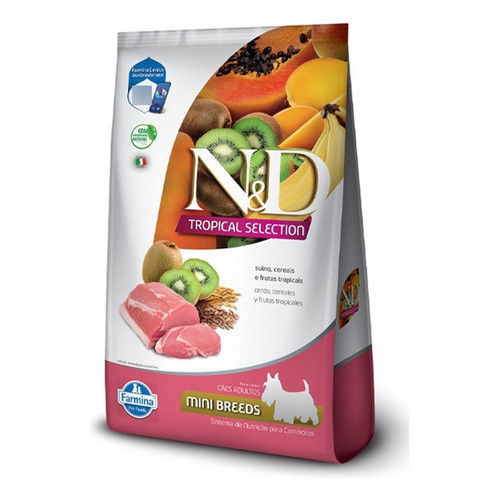 Ração Para Cachorro N&d Tropical Adulto Mini Suino 2,5kg