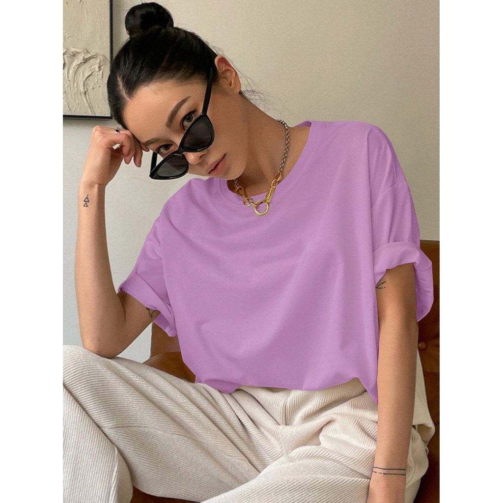 Camiseta Oversized Feminina Academia Plus Size T Shirt Streetwear Skatista Estilosa Aesthetic Blusa