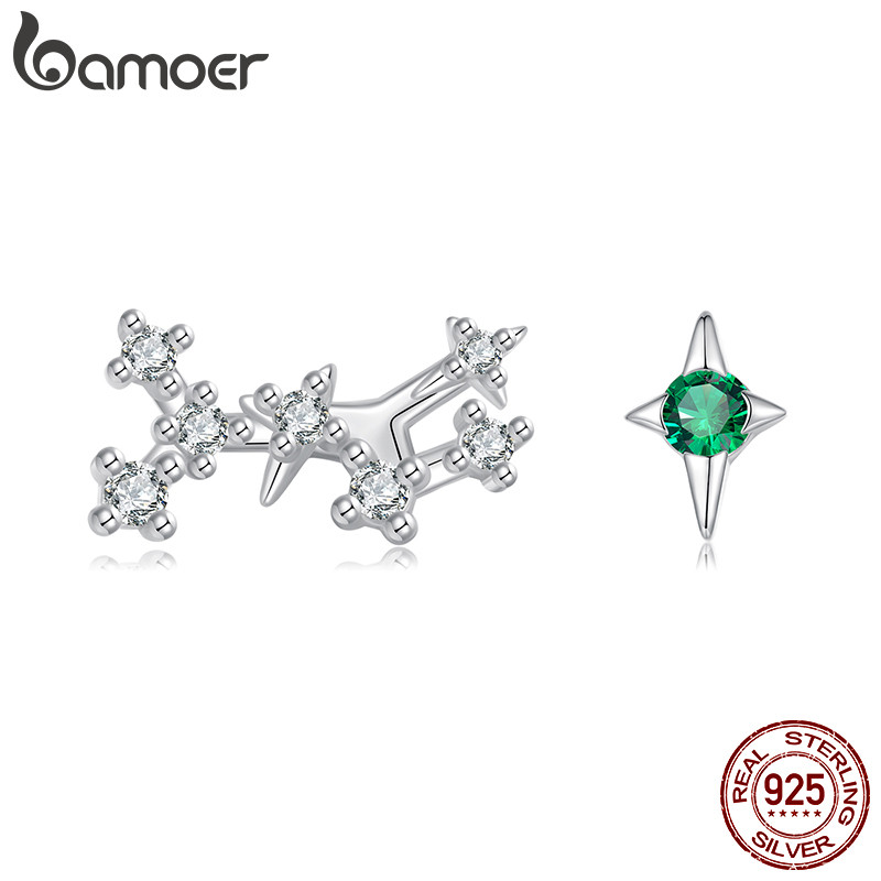 Brincos Bamoer 925 Sterling Sliver virgo Design Joias Presentes Para Mulheres em Oferta na Shopee