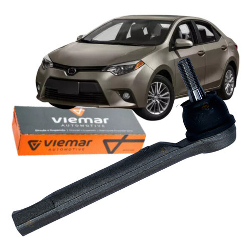 Terminal Direção Viemar Corolla 2008 2009 2010 2011 2012 2013 2014 2015 2016 2017 2018 2019 em Oferta na Shopee