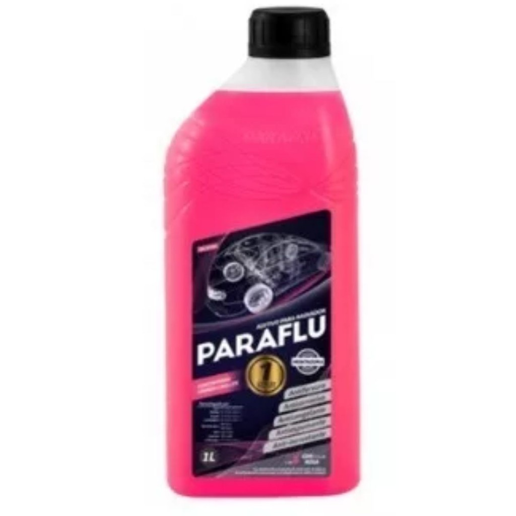 Aditivo Radiador Hibrido Concentrado Rosa 1 Litro - Veiculos Leve / Pesado / Agricola / Nautico - Paraflu 10-3054 em Oferta na Shopee