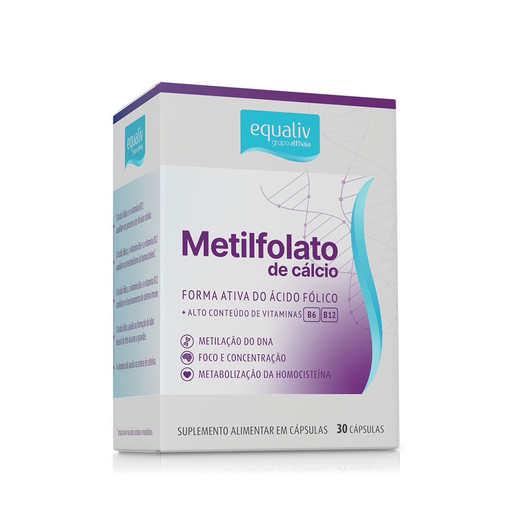 Metilfolato de Cálcio - 30 Cápsulas em Oferta na Shopee
