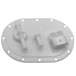 Tampa Flange Bomba Uno 1.0 4cil 8v Gasolina 2004 Até 2006