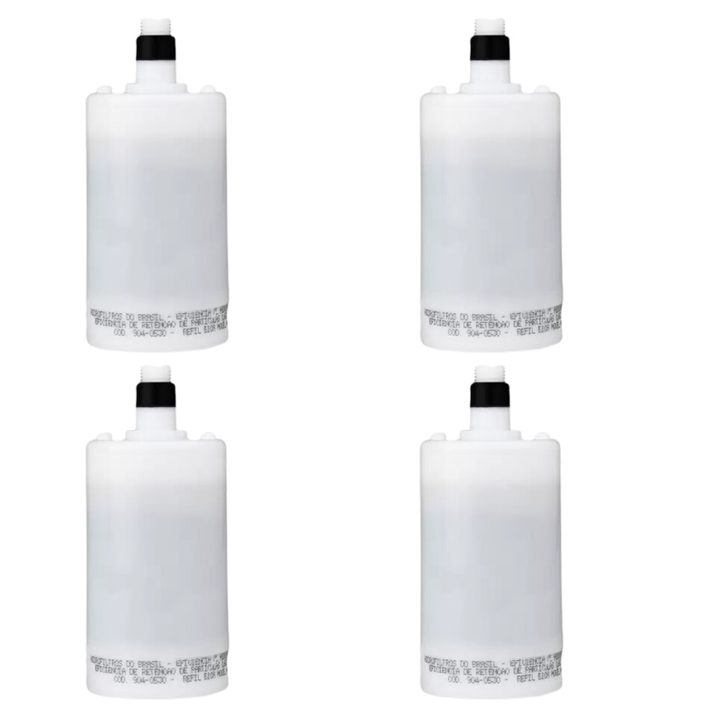 KIT 04 UN Refil Pur Água Acquabella Vitale HF01 Hidrofiltros