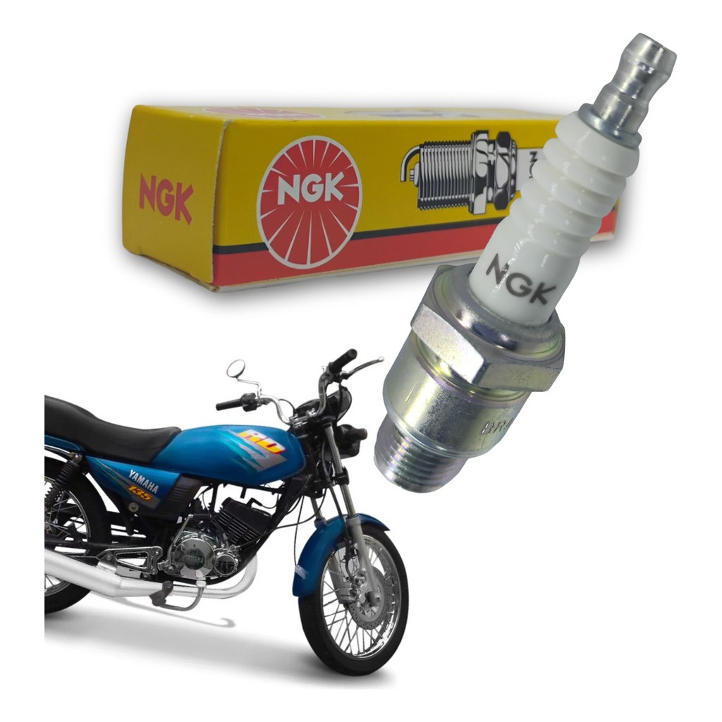 Vela Ignição Yamaha RX 125 RD 135 kASINSKI 79 80 81 82 83 84 85 86 87 88 89 90 A 2005 Original Ngk em Oferta na Shopee
