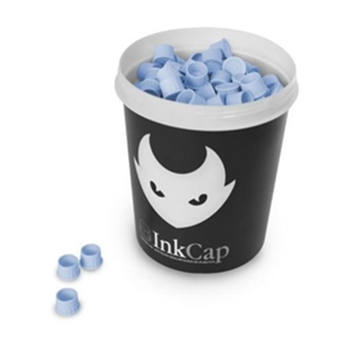 INK CAP BATOQUE DE SILICONE ELECTRIC INK AZUL M COM 300 UNIDS