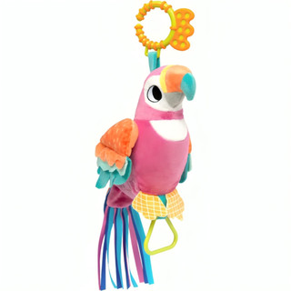 Pássaro de Atividades Mobile Pelúcia Interativa Papagaia Laila 18048 - Buba em Oferta na Shopee