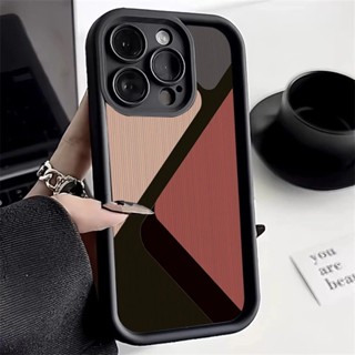 Capa De Silicone Para iPhone 11 13 15 12 14 Pro Max XS XR X 7 8 14 15 Plus SE 2020 12 13 Mini Moda Zebra Listrada Quadrada Malha Padrão Anti-Impacto Traseira