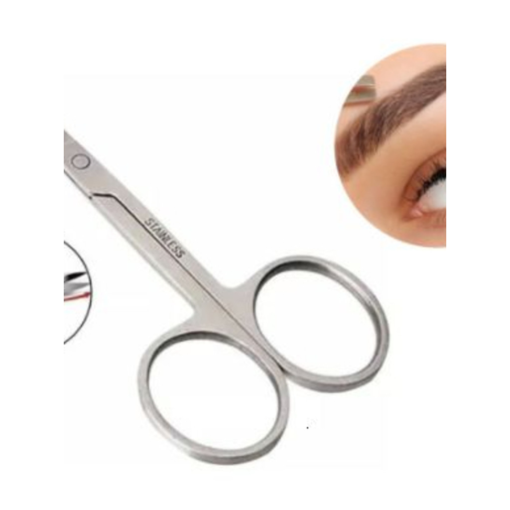 Kit 12 Un Tesoura Para Manicure - Sobrancelha - Merlin APENAS