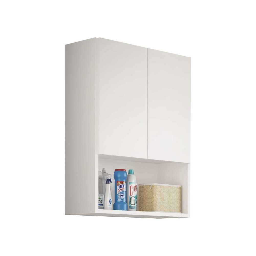 Armário Lavanderia com 2 Portas Multimóveis Branco em Oferta na Shopee