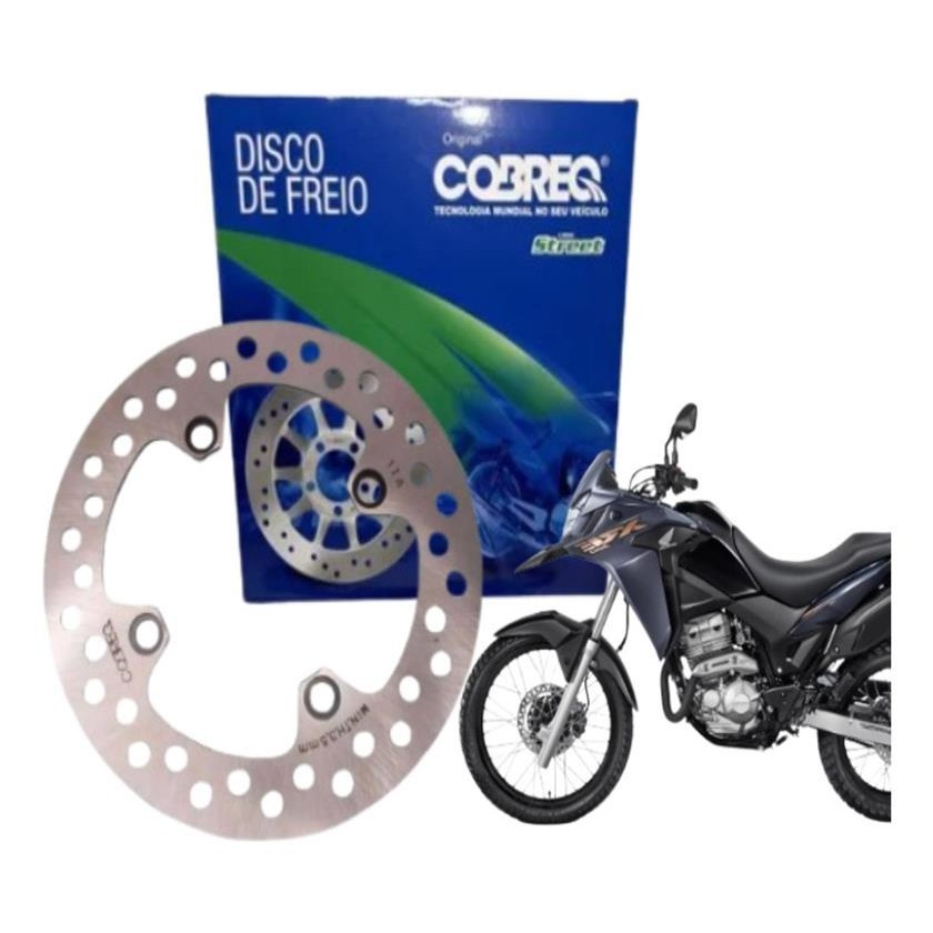 Disco Freio Traseiro Honda Xre300 2010 2011 2012 2013 2014 2015 2016 2017 2018 2019 2020 2021 ORIGINAL COBREQ em Oferta na Shopee