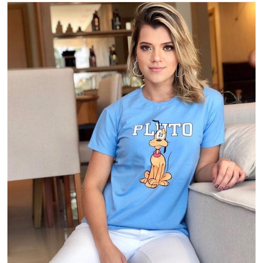 T-shirt Pluto Azul