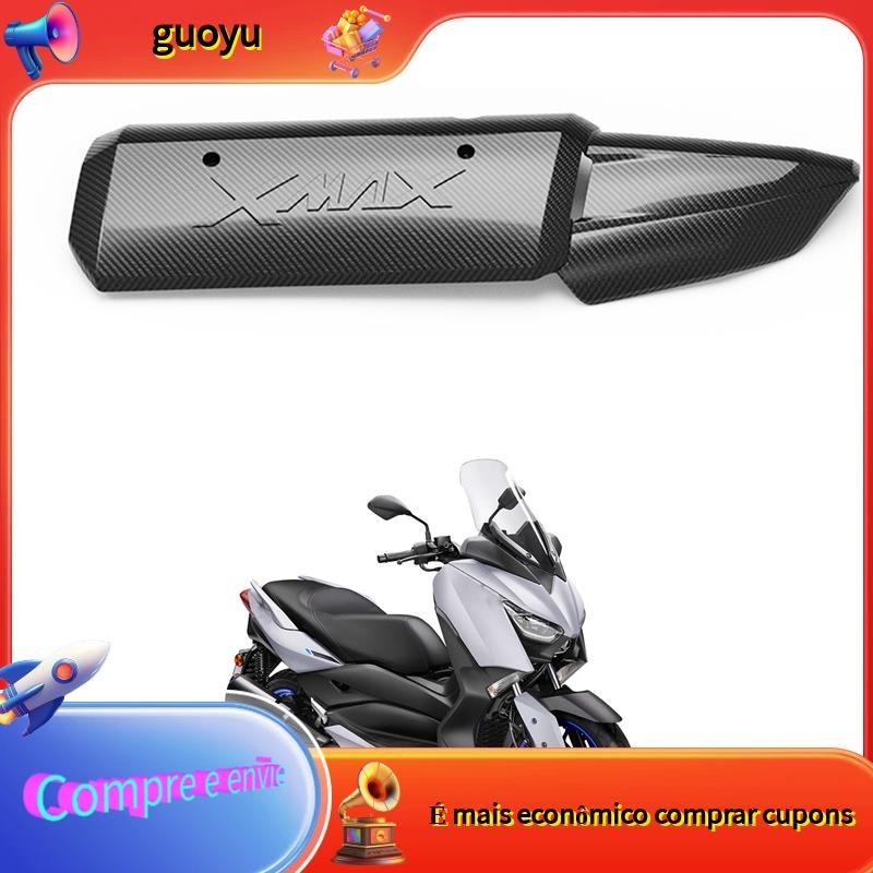 Tampa Protetora Do Tubo De Escape Peças Para YAMAHA XMAX 250 300 400 XMAX250 XMAX300 XMAX400
