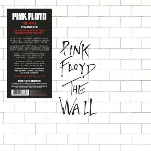 Lp Duplo Pink Floyd - The Wall - 180g Edição Remasterizada