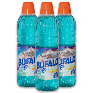 Kit Com 3 Limpadores Perfumados Búfalo Marine 500ML