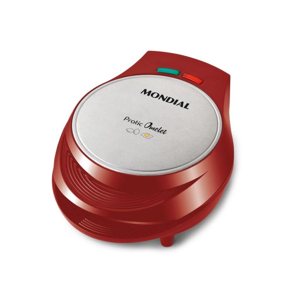 Omeleteira Elétrica Mondial Pratic Omelet – Vermelho – 127v – OM-03