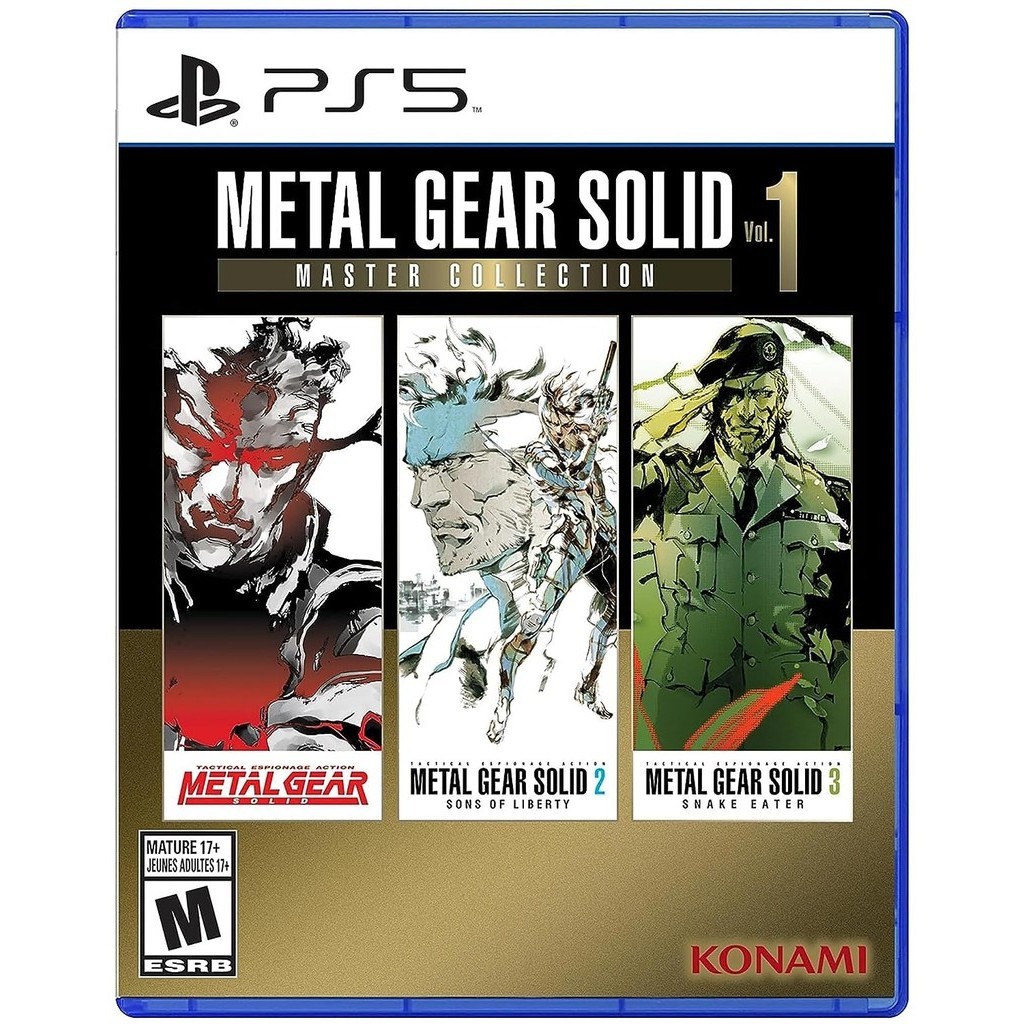 Metal Gear Solid Master Collection Vol 1 PS5 Midia Fisica - Gaming & Consoles