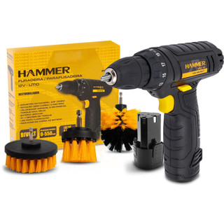 Furadeira Parafusadeira À Bateria 12v Bivolt Com Acessórios em Oferta na Shopee