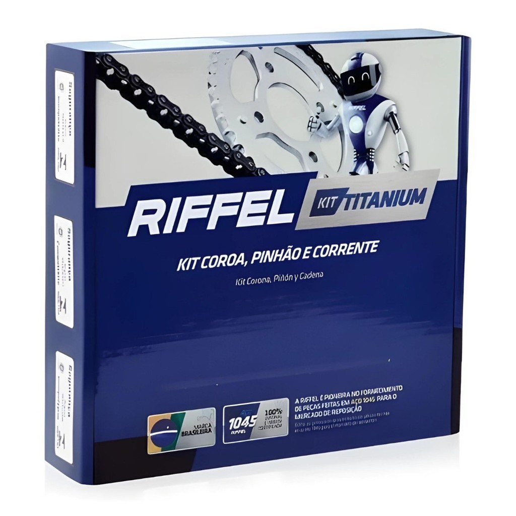 Kit relação transmissão  XTZ 150 Crosser 150 2014 a 2024 em Oferta na Shopee