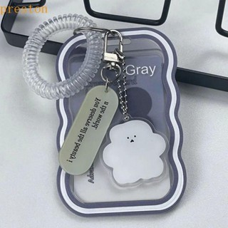 Porta-Cartões PRESTON Photocard , Com Keychain Sleeve Bus Card Holder , Estilo Coreano Wave Idol Photo Student em Oferta na Shopee