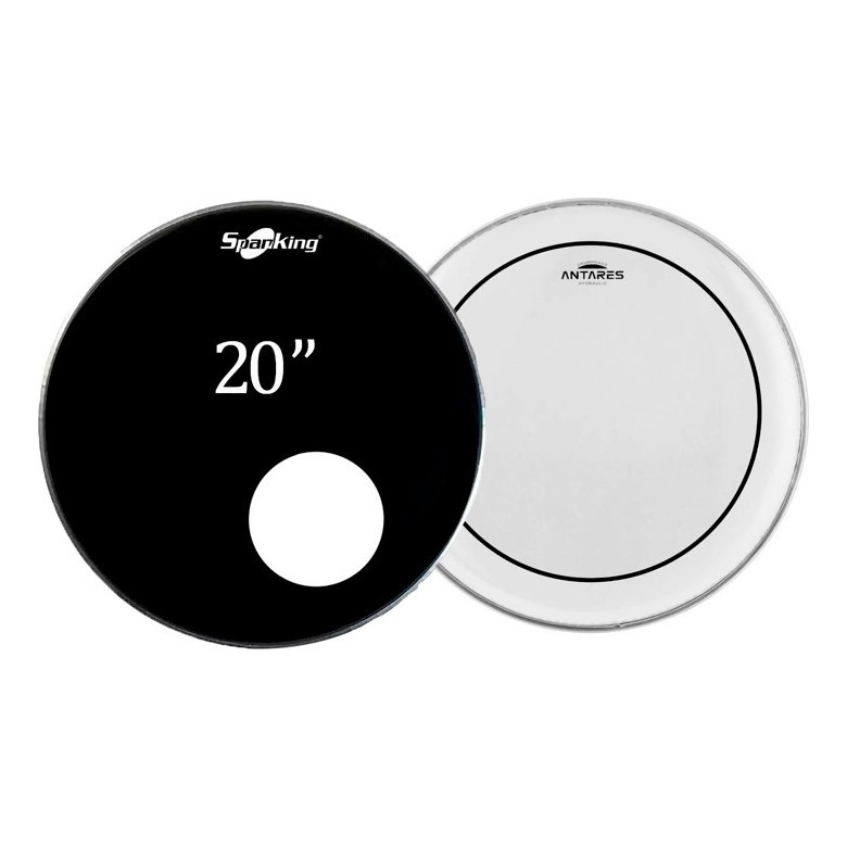 Kit Pele Resposta Preta Furo+ Hidraulica 20 Spanking Antares em Oferta na Shopee