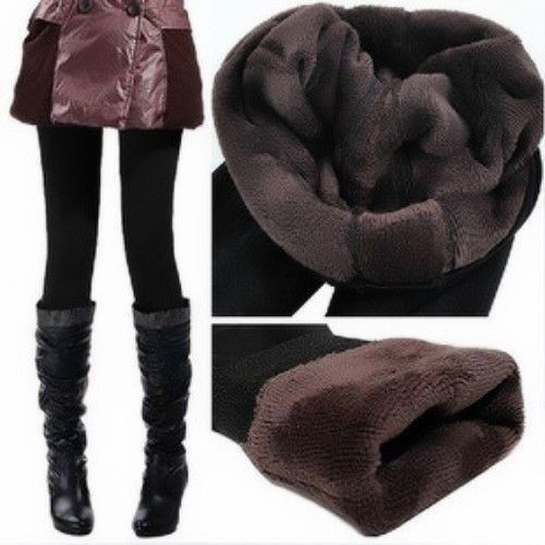 Calça Térmica Legging Flanelado Frio Grossa Meia Calça