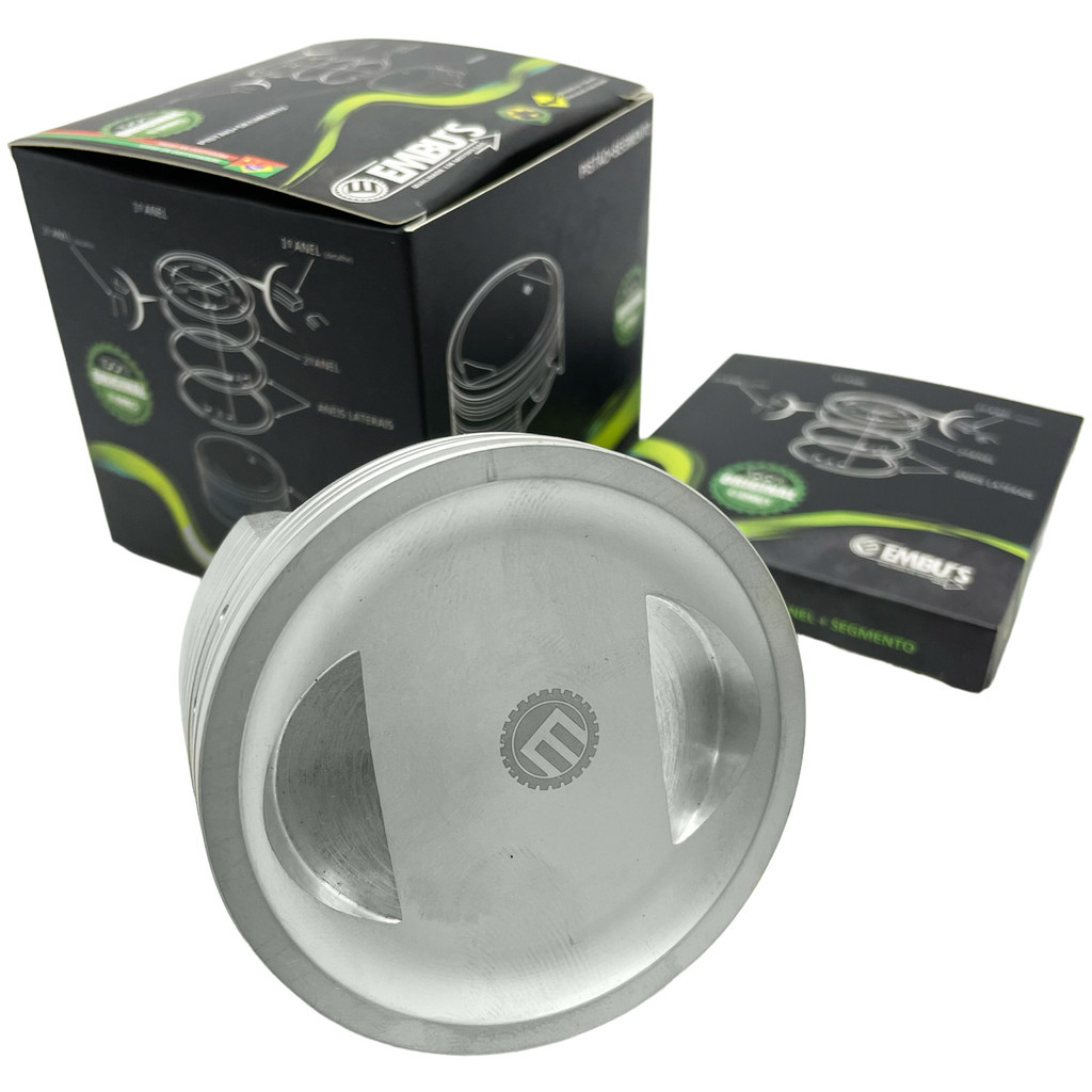 Pistão 190cc Com Cavas usar Pino Cursado sem Flange