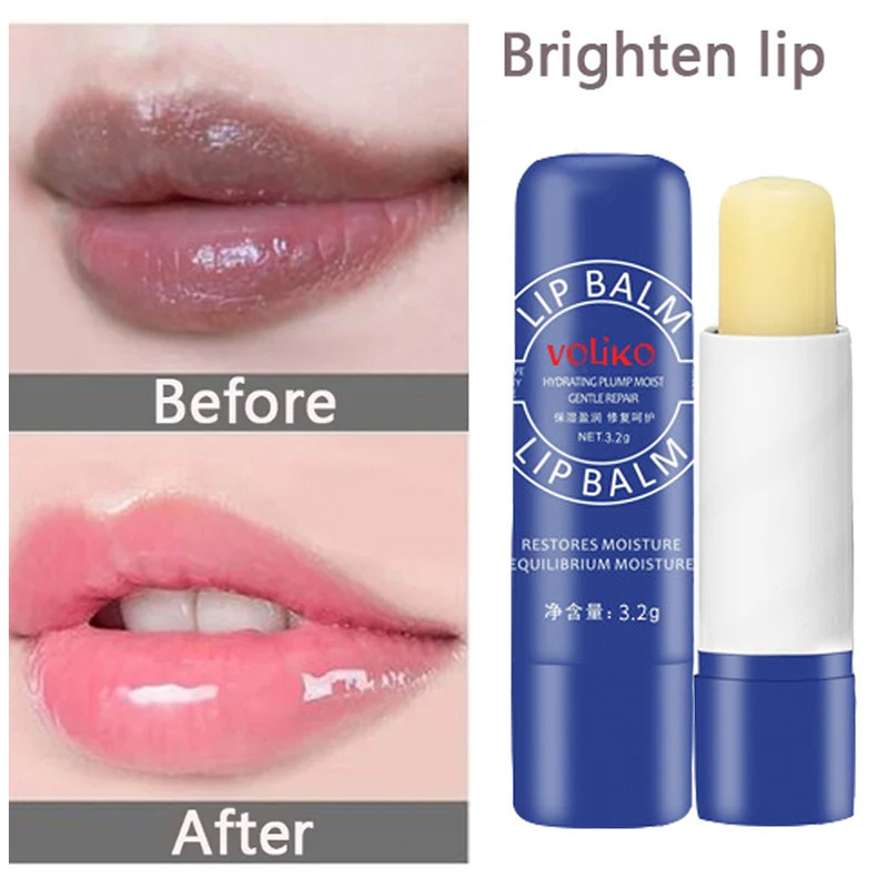 Bálsamo Labial Remove Dark Lighten Melanin Fade Lip Line Máscara Esfoliante Pele Morta Hidratação Brilhante Produtos De Tratamento