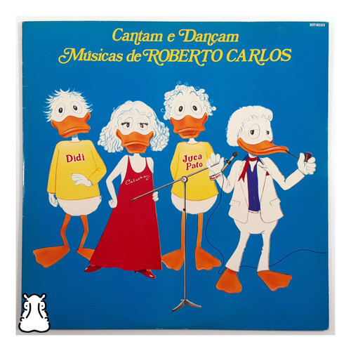 Lp Pato Beto Cantam Roberto Carlos - Vinil 1981 Amostra - Hm