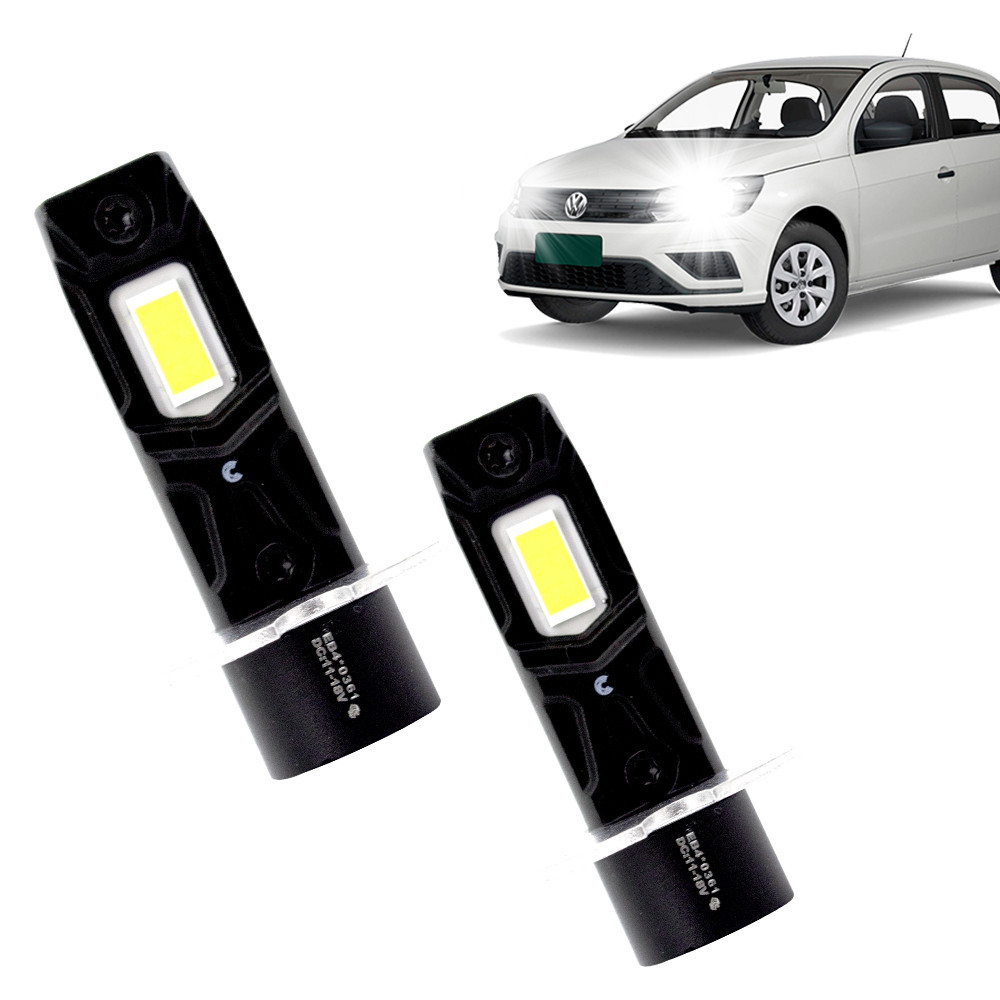 Kit Led H3 Boost Milha Gol Corsa Celta Uno Automotivo