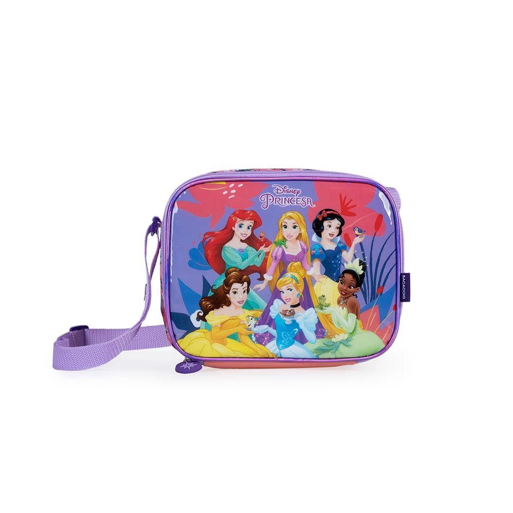 Lancheira Escolar Feminina Princesas Disney Rosa em Oferta na Shopee