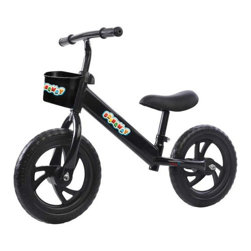 Bicicleta Equilíbrio Balance Bike Sem Pedal Aro 12 Importway Preta em Oferta na Shopee