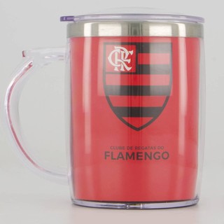 Caneca Flamengo Inox com Tampa em Oferta na Shopee
