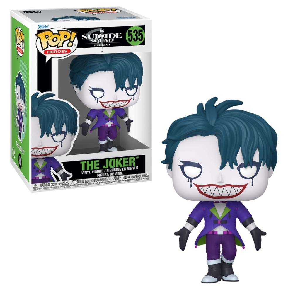 Boneco Funko Pop! Esquadrão Suicida Isekai Coringa em Oferta na Shopee