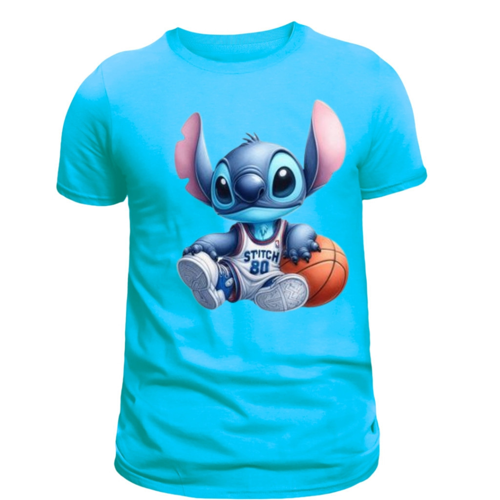 Moda Livre- Camisetas Masculina Feminina Personalizadas Personagens Lilo e Stitch  100% algodão