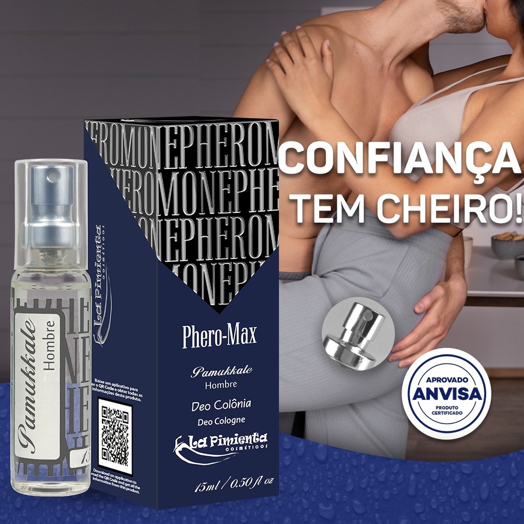 DESPERTE SUA CONFIANÇA COM UMA FRAGRÂNCIA ÚNICA - PERFUME AFRODISÍACO MASCULINO PAMUKKALE