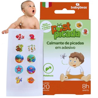 Post Picada Adesivo Calmante De Picadas De Insetos Kit Com 20, 60 ou 100 Adesivos - Babydeas em Oferta na Shopee