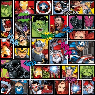 Folha para Ovos de Páscoa Márvel História Em Quadrinhos 69x89cm - 25 unidades - Cromus - Rizzo em Oferta na Shopee