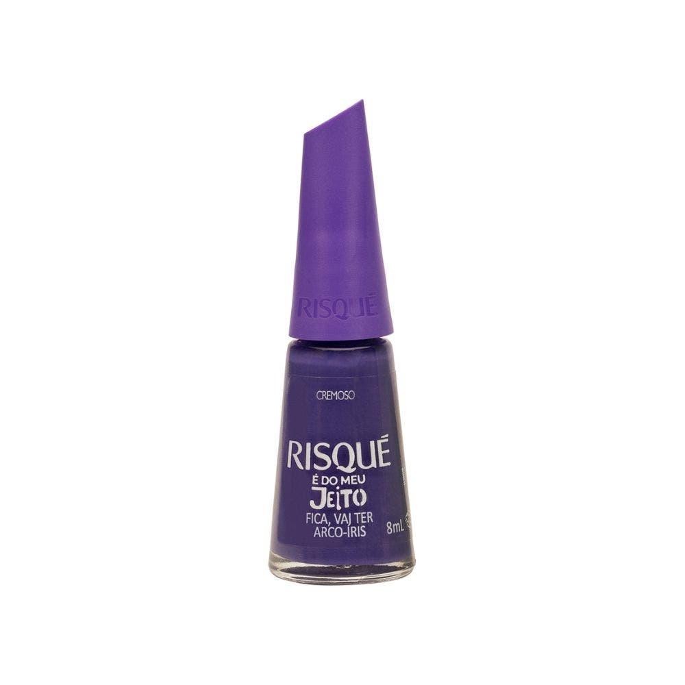 Esmalte Risqué Cremoso Fica, Vai Ter Arco-Íris! 8ml em Oferta na Shopee