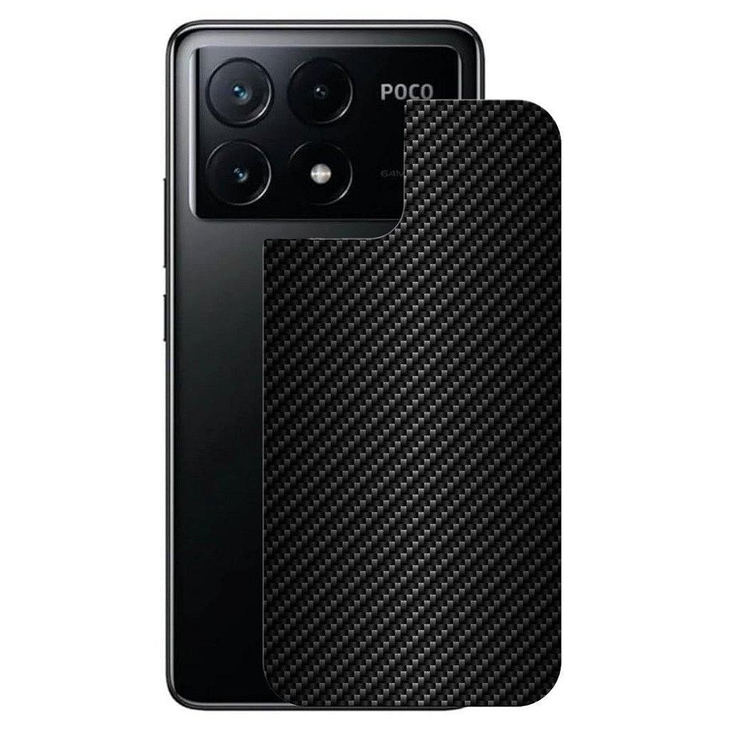 Película para Poco X6 Pro 5G - Traseira de Fibra de Carbono Preta - Gshield em Oferta na Shopee