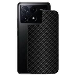 Película para Poco X6 Pro 5G - Traseira de Fibra de Carbono Preta - Gshield
