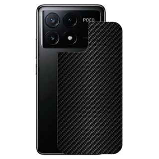 Película para Poco X6 Pro 5G - Traseira de Fibra de Carbono Preta - Gshield em Oferta na Shopee