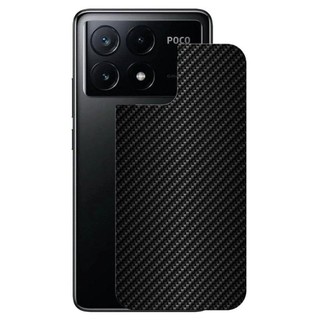 Película para Poco X6 Pro 5G - Traseira de Fibra de Carbono Preta - Gshield em Oferta na Shopee