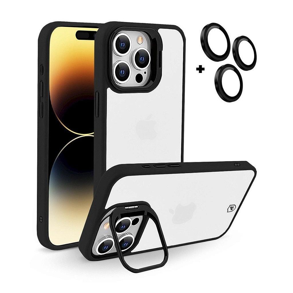 Capa Case Capinha para iPhone 14 Pro - Gravity Preta - Gshield