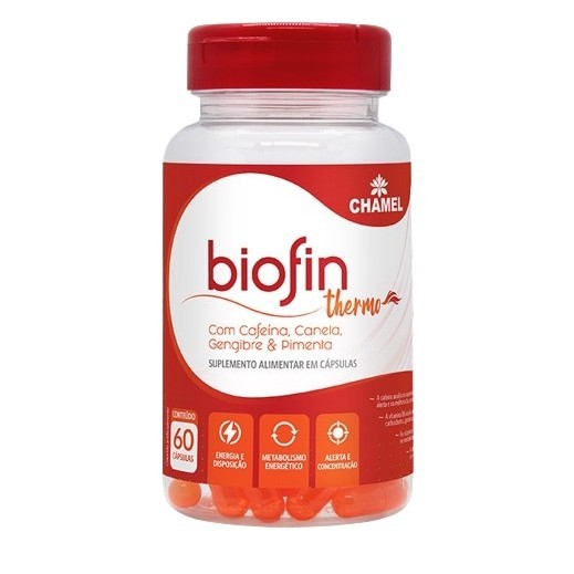 Biofin Thermo Mais Energia E Vitalidade 60 Cáps. - Chamel