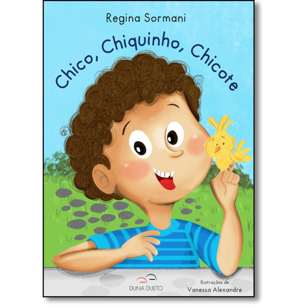 Chico, Chiquinho, Chicote - Livro Infantil Para Colorir