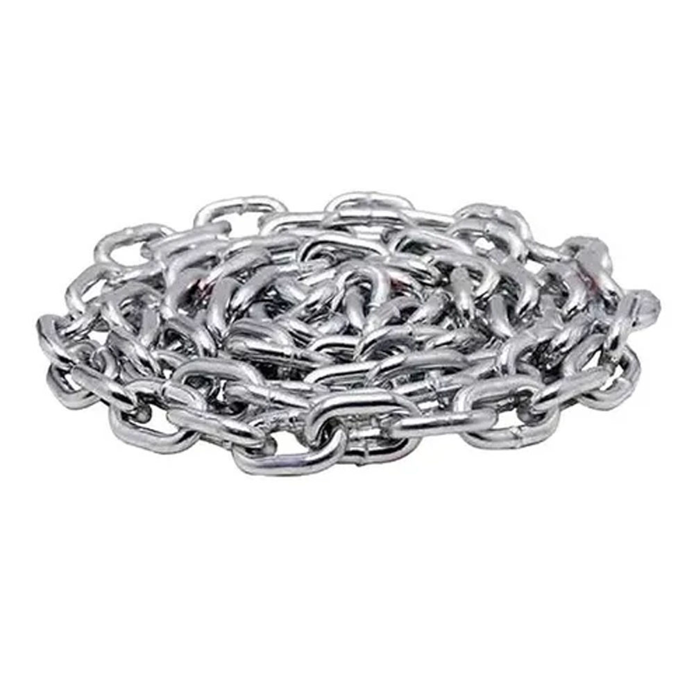 Corrente Soldada Galvanizada 6mm C/25kg (37,1m) Rino Agro em Oferta na Shopee